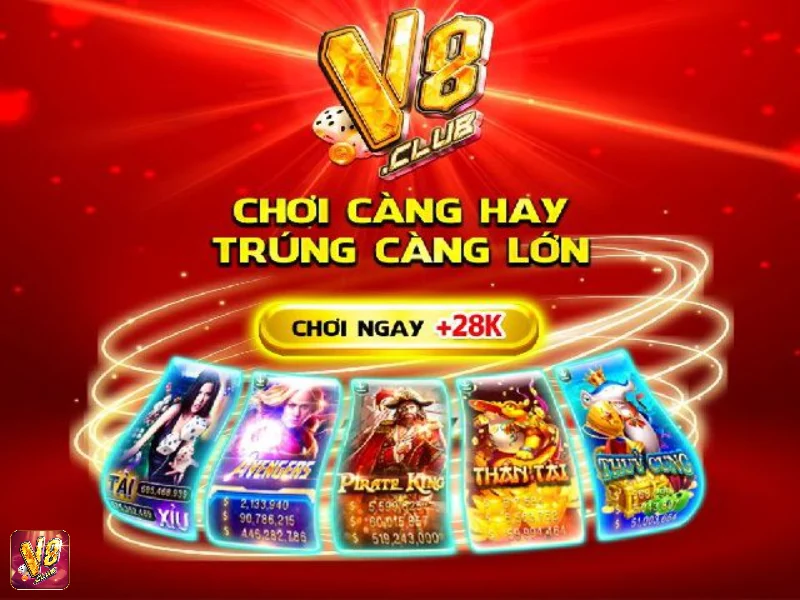 Những chương trình khuyến mãi trong tháng của V8 Club