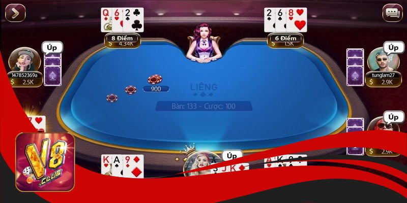 Chỉ bạn cách cá cược game bài Liêng V8CLUB