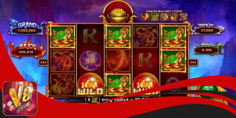 Chia sẻ chi tiết về game nổ hũ Kho Báu Tứ Linh V8Club