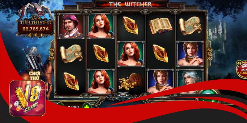 The Witcher V8club là tựa game ăn khách hàng đầu tại nhà cái