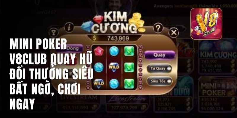 6 mẹo chơi mini poker tại V8club dễ thắng nhất